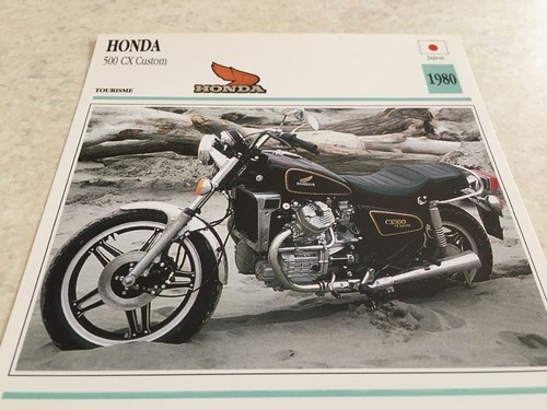 Carte moto honda cx500 - moto, cx