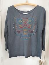 Sweatshirt pull brodé Masque