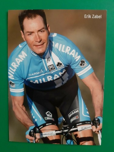 Cyclisme carte cycliste erik - carte,