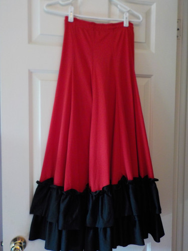 Flamenco skirt bal togs - togs, medium