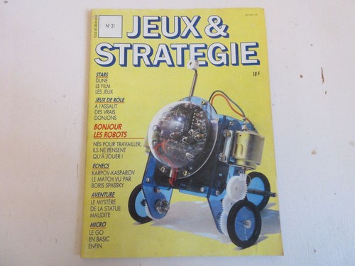 Revue jeux strategie - revue,