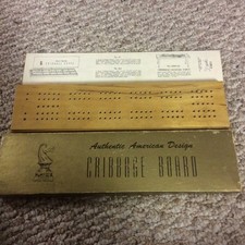 Drueke's cribbage board