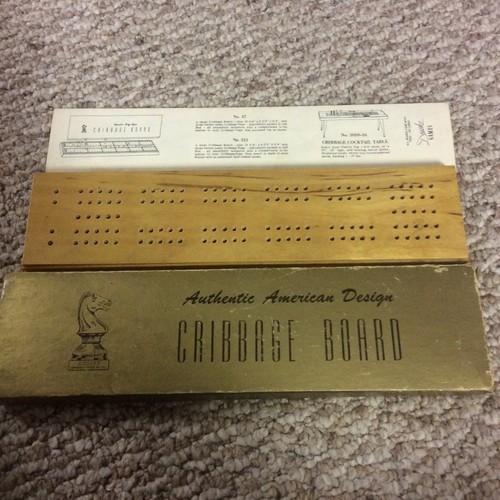 Drueke cribbage board - drueke's,