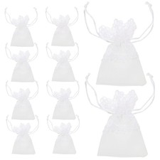 10 Pcs Pochon Bijoux Pochette