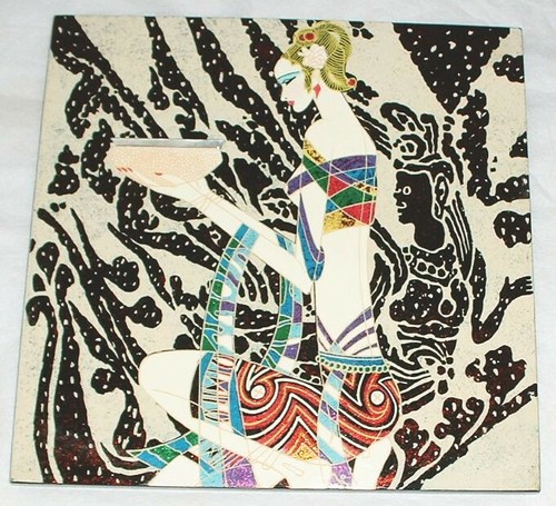 Joli tableau laque nacre - joli, et