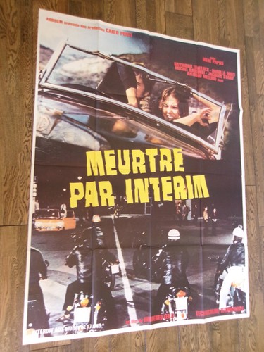 Affiche meurtre par interim - affiche,