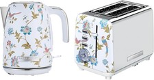 Laura Ashley Frühstücks-Set – Jug-Wasserkocher 1,7 l & 2-Schlitz-Toaster – Elved