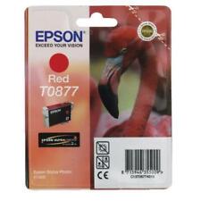ORIGINAL EPSON T0877 ROUGE C13T08774010 POUR EPSON STYLUS PHOTO R1900 11,4 ML