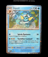 carte Pokémon Aquali SVP168 SV Black Star Promos EV8.5 Évolutions Prismatiques