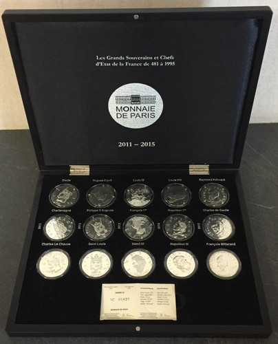 Coffret complet pièces - coffret, 10