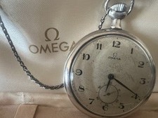 OMEGA Montre De Poche ARGENT