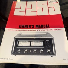 McIntosh MC2255 Stereo Power