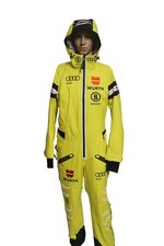 Bogner Femmes Dsv Team Allemagne Ski Combinaison Jaune Noir Taille S M L