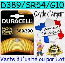 Piles boutons SR54 D389 G10