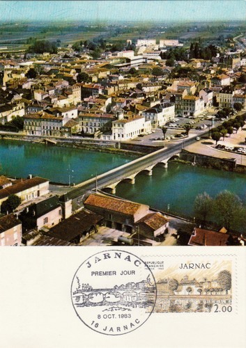 Carte 1er jour jarnac - carte,