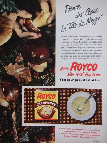 Publicité 1957 royco - publicitÉ,