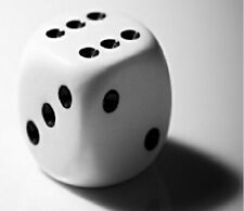 dés à jouer pour jeux de carte, société, de plateau, jeu de hasard numéro point