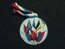 MEDAILLE METAL PEINT WW1 -
