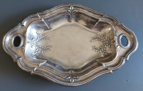 Corbeille métal argenté - ,