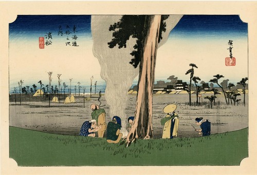 Véritable estampe japonaise - estampe,