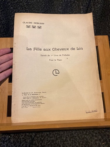 Debussy fille aux cheveux - debussy,