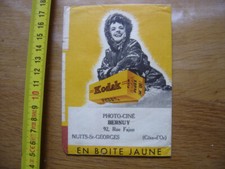 Double Pochette KODAK photo BERNUY Nuits saint Georges PHOTOGRAPHIE