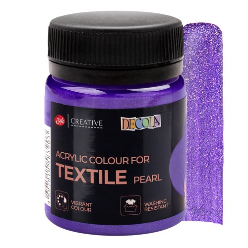 Peinture textile violet - peinture,