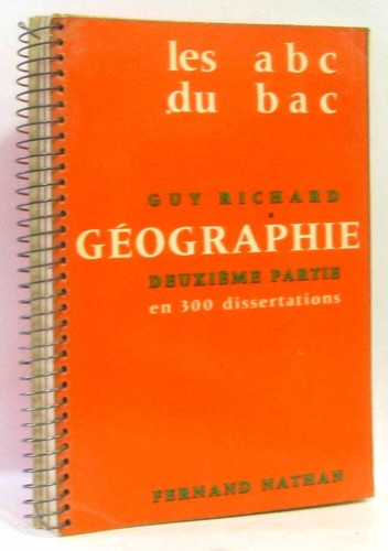 Geographie deuxieme partie - geographie,