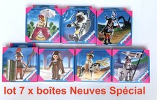 Playmobil NEUF 7 x boîtes Spécial 4625 4629 4631 4632 4633 4634 4639 (2004-2005)