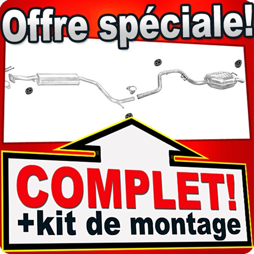 Ligne pot échappement pour - ligne,