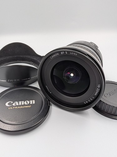Objectif canon 10 22mm - objectif, 10-22mm