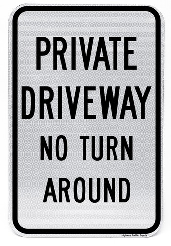 Private driveway turn - driveway,