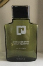 FACTICE GÉANT PLV FLACON PUBLICITAIRE PACO RABANNE POUR HOMME H25CM COLLECTOR