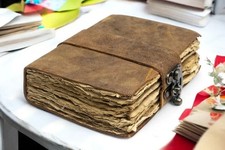 Livre de sorts vierge des ombres, journal Grimoire, carnet d'écriture de...