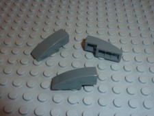 3 x LEGO Dkstone Slope Brick