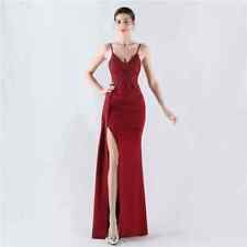 Robe Élégante Longue Rouge