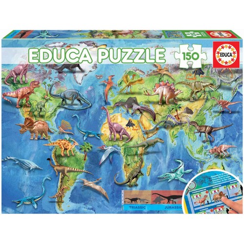 Puzzle carte monde - -,