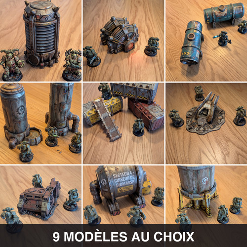 Scatter modèles 28mm 3d - 8,
