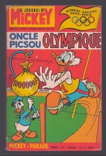 MICKEY-PARADE N°847 BIS . 1968 . 1ère EDITION . ONCLE PICSOU OLYMPIQUE .