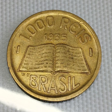 1000 REIS BRAZIL 1935 BRESIL