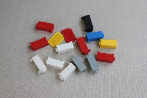 Lego brick 1x1x2 with shutter - lego,