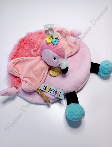Doudou compagnie rond plat - doudou,