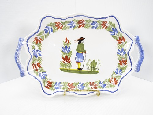 Henriot quimper serving - henriot,