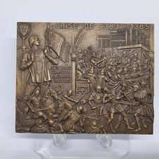 Médaille en bronze / Crise au