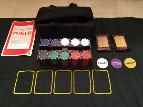 Poker chip set tray - set, 2