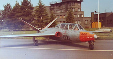 Photo Originale Fouga Magister- Ecole de l'Air de Salon v.1980