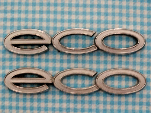 Occasion eco logo chrome - eco, 2