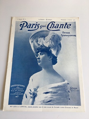 Paris qui chante - , revue