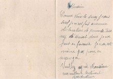 LETTRE  POMME DE TERRE