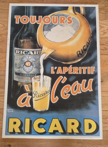 Ancienne plaque publicitaire